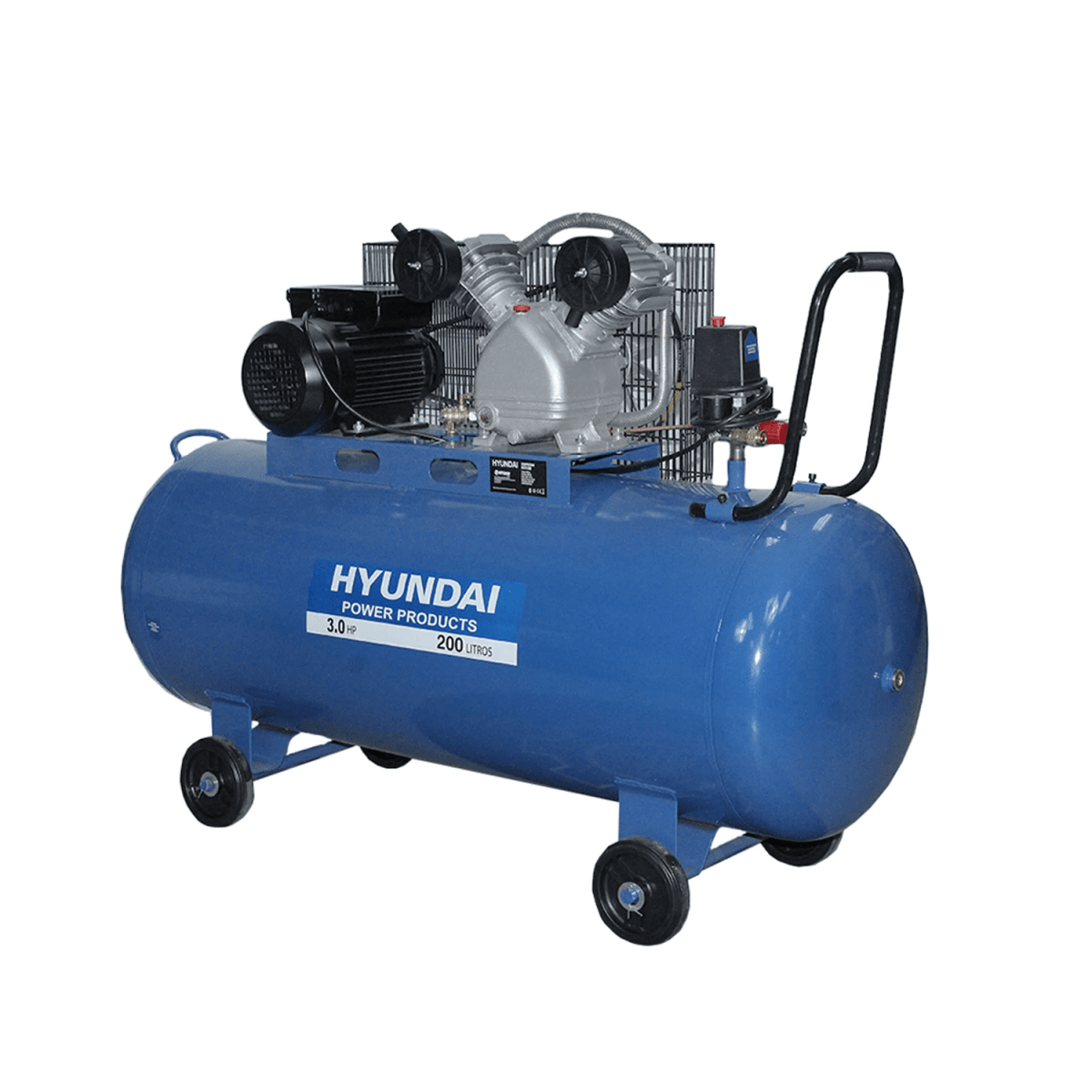 COMPRESOR ELECTRICO 220V/3HP 200LTS HYUNDAI 1