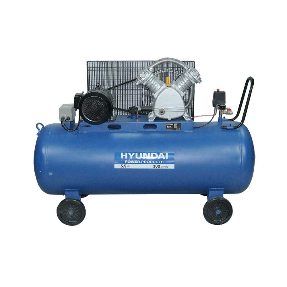 COMPRESOR ELECTRICO 380V/5.5HP 300LTS HYUNDAI 1