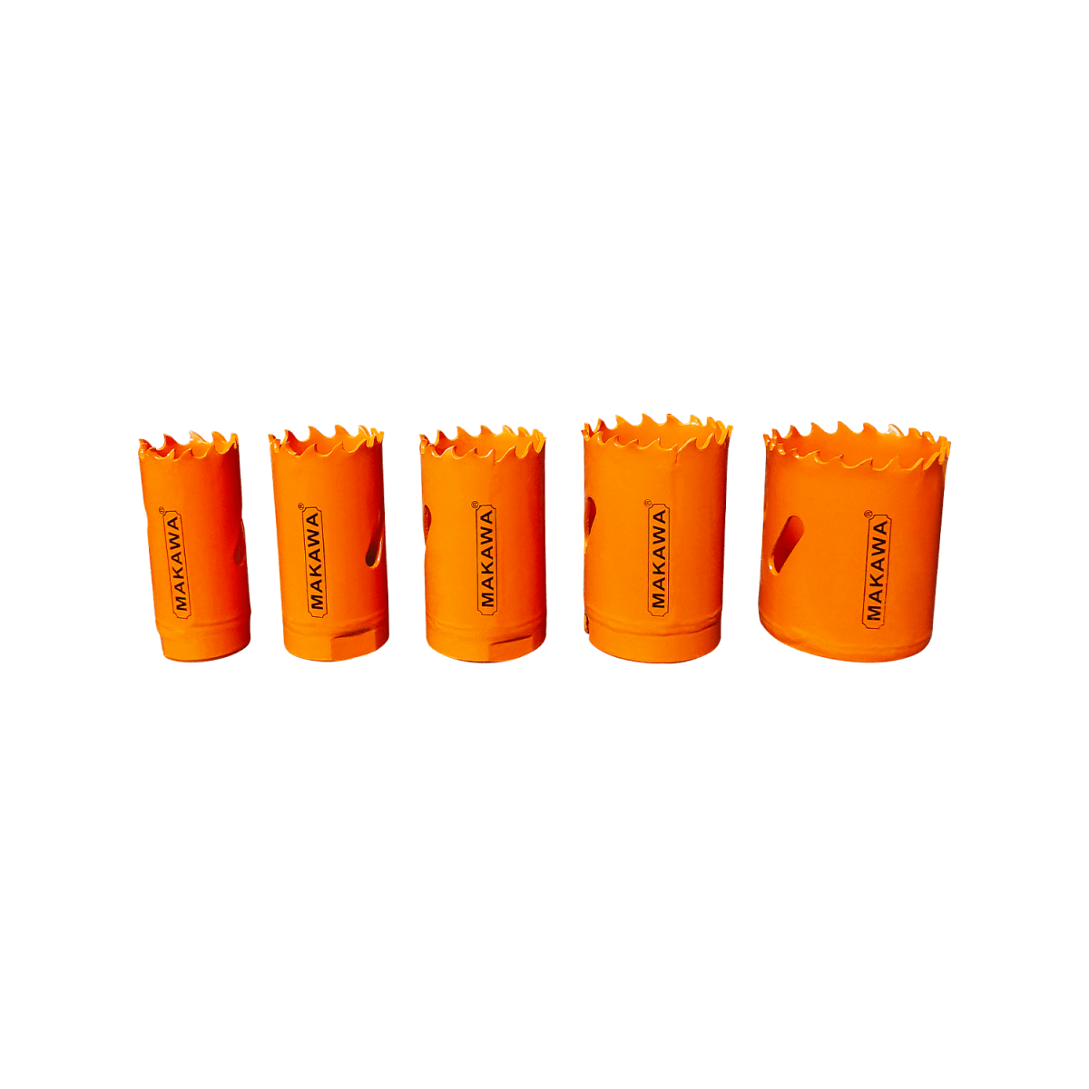 KIT SET JUEGO SIERRA COPA BI-METAL 7 PIEZAS MAKAWA MK0331 1