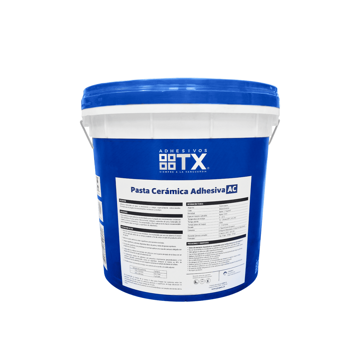 PASTA CERAMICOS AC 25KG TX 0