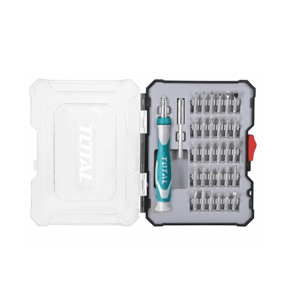 JUEGO DE DESTORNILLADORES DE PRECISIÓN 32 PZAS TOTAL TACSD30326 1