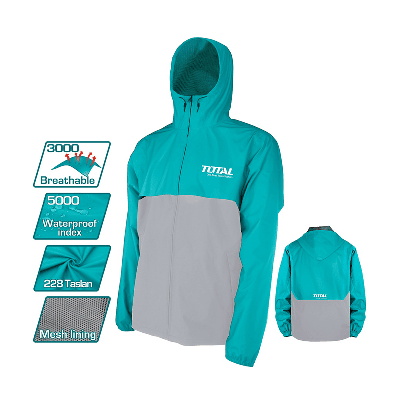 CHAQUETA IMPERMEABLE TALLA XL TOTAL TJCTC2282.XL 1