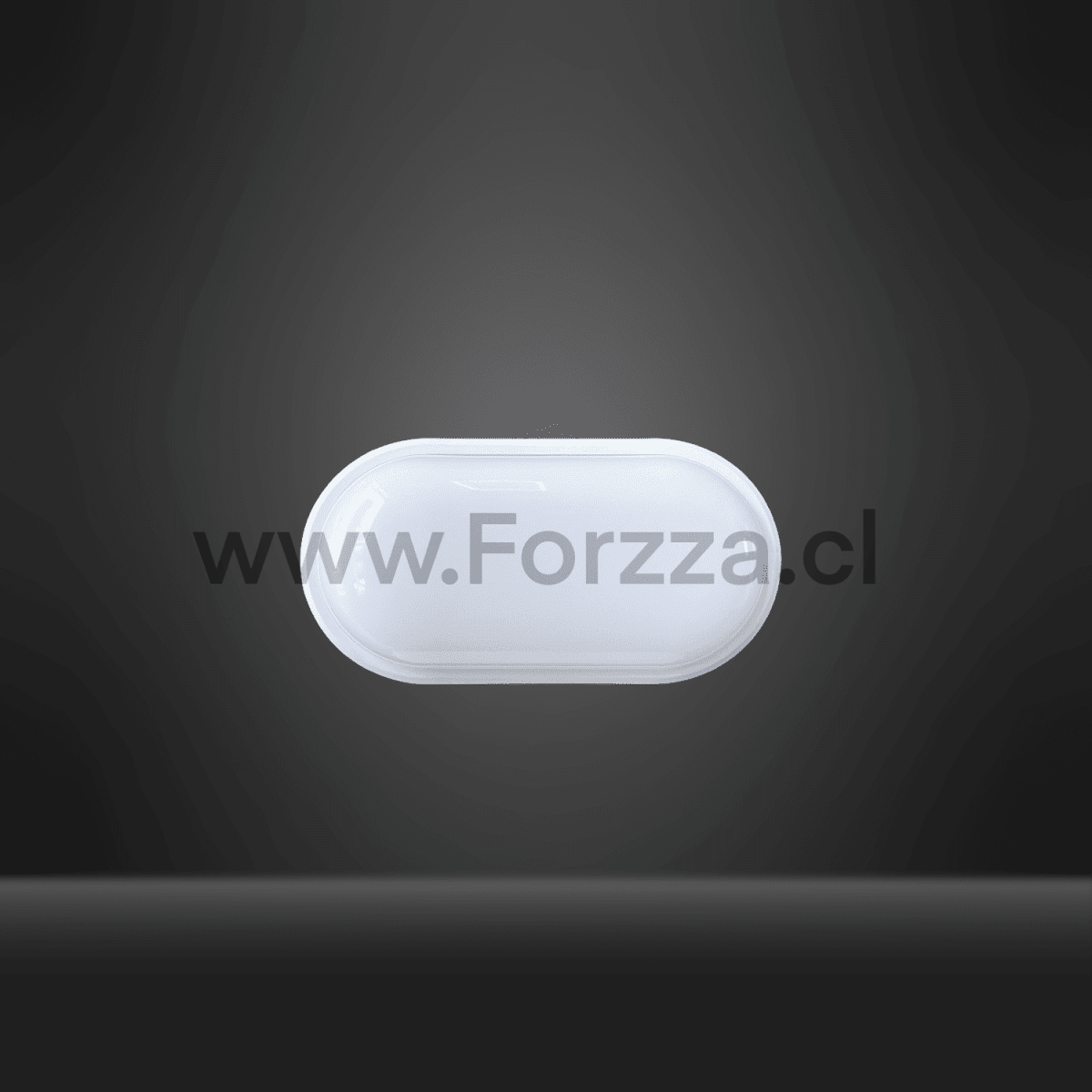 FOCO LED OVALADO PLASTICO BLANCO 15W 0