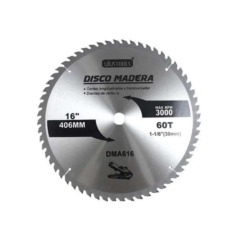 DISCO MADERA 16 X 60T UYUSTOOLS DMA616 1