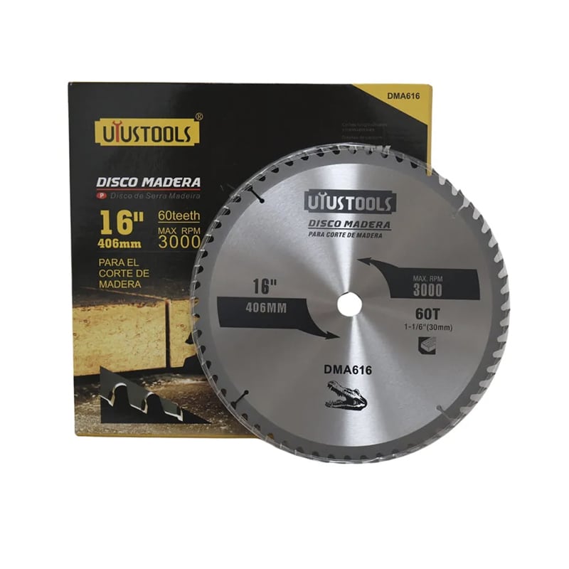 DISCO MADERA 16 X 60T UYUSTOOLS DMA6161