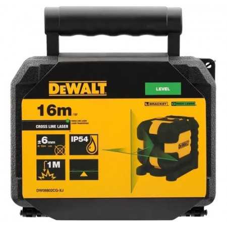 NIVEL LÁSER LÍNEA CRUZADA ROJA 11HV DEWALT DW08802CG2
