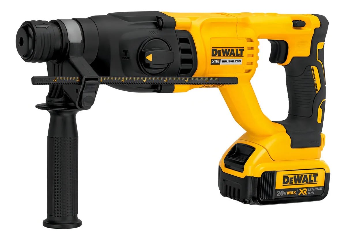 MARTILLO INALÁMBRICO SDS PLUS 26 MM 20V DEWALT DCH133M22