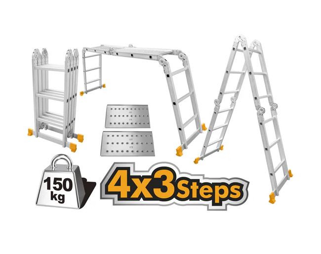 ESCALERA TIPO ANDAMIO 4X3 MARCA INGCO2