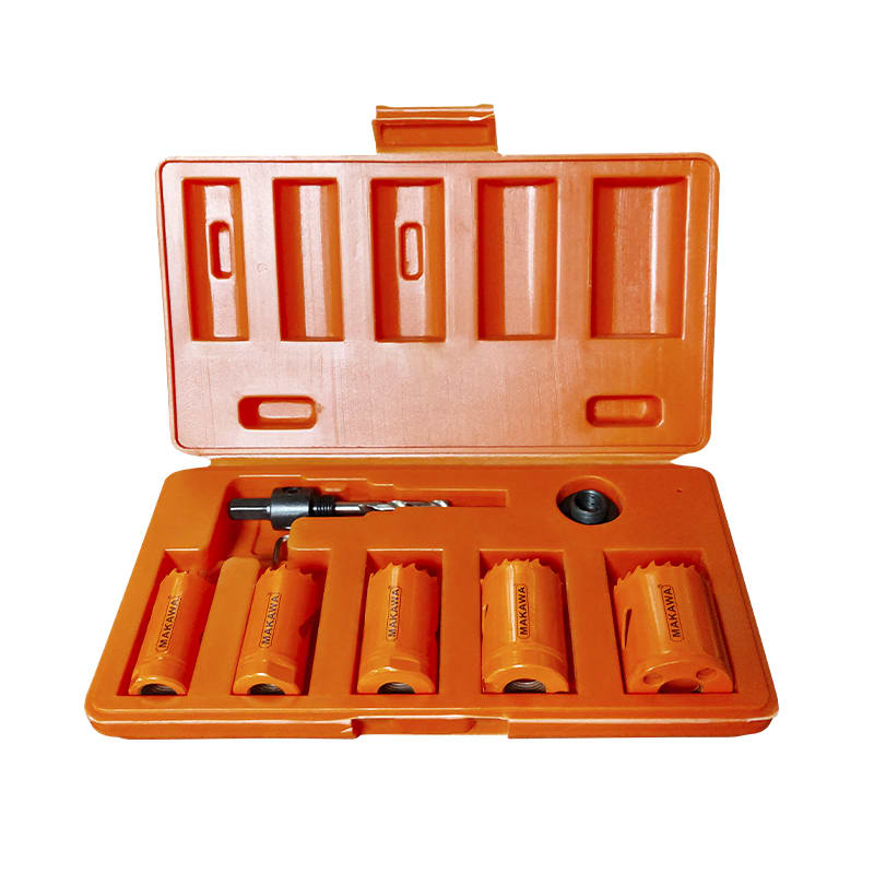 KIT SET JUEGO SIERRA COPA BI-METAL 7 PIEZAS MAKAWA MK03313