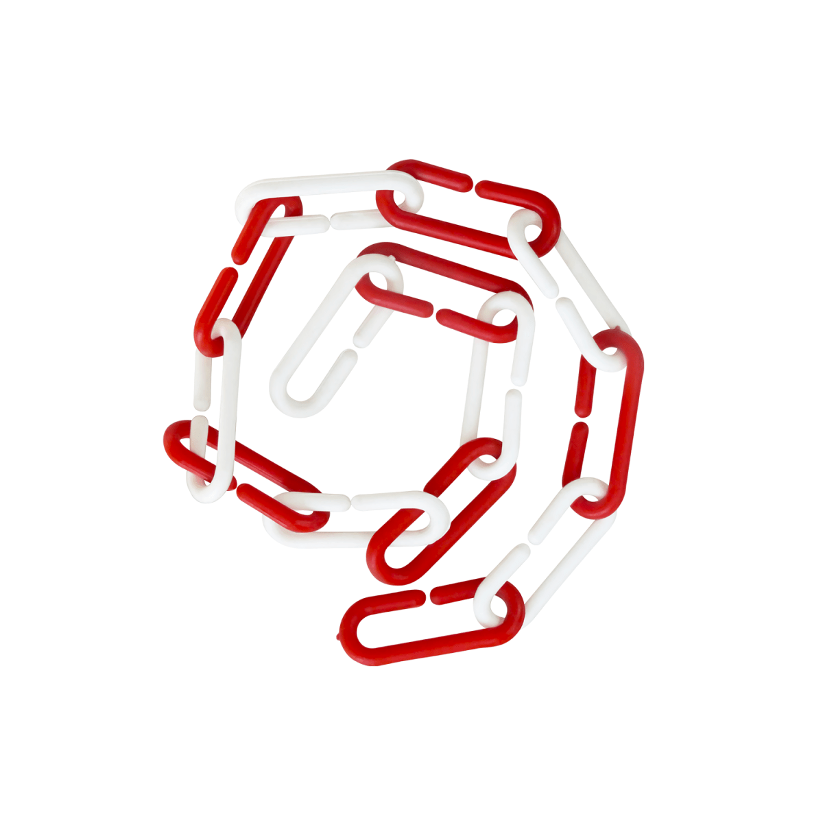 CADENA PLASTICA DELIMITADORA - ROJA/BLANCA 0