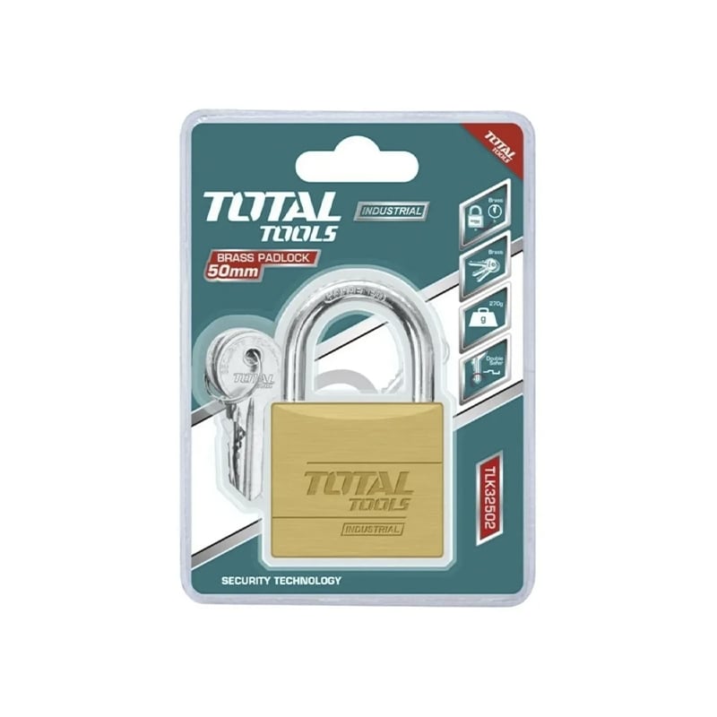 CANDADO 50 MM TOTAL TLK32502 0