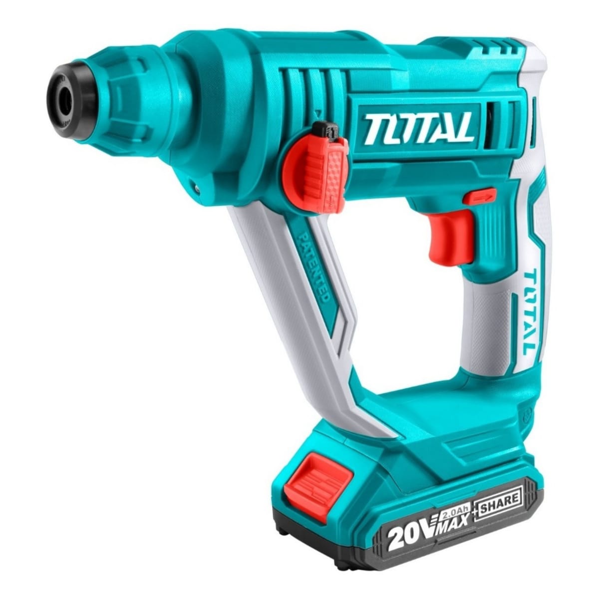 ROTOMARTILLO INALAMBRICO 20 V CON ACCESORIOS TOTAL TRHLI16012