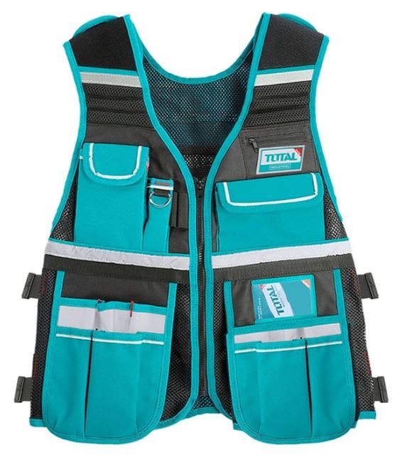 CHALECO PORTA HERRAMIENTAS TOTAL TTVT16011