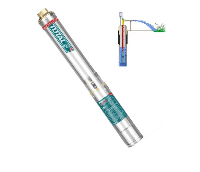 BOMBA DE AGUA SUMERGIBLE- BOMBA POZO PROFUNDO 2.200 W / 3 HP TOTAL TWP5220011