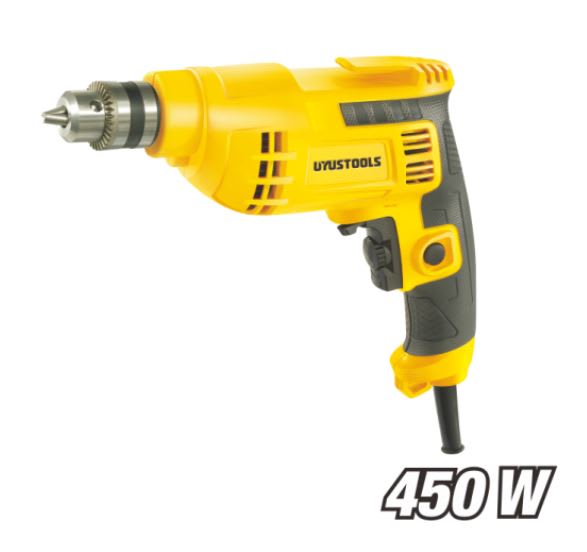 TALADRO ATORNILLADOR M/METALICO 10MM 450W UYU 0