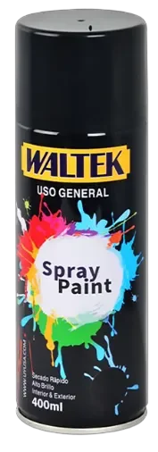 ESMALTE EN AEROSOL NEGRO BRILLANTE 400ML/230G WALTEX2