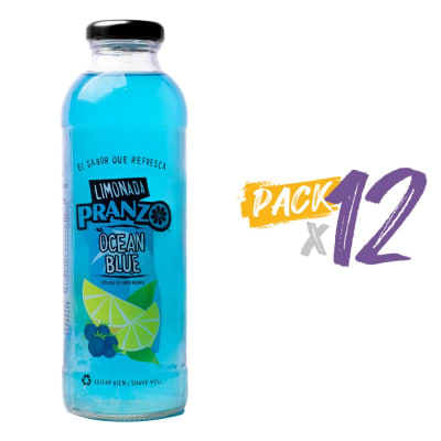 Limonada Ocean Blue Vidrio 475 cc - Pack 122