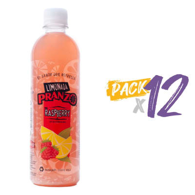 Limonada Raspberry Pet 500 cc - Pack 122