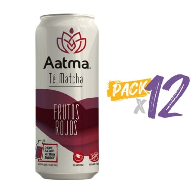 Té Matcha Frutos Rojos Lata 473 cc - Pack 12
