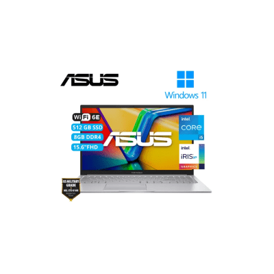 NOTEBOOK ASUS VIVOBOOK 15 X1504ZA-NJ339W CORE I5-1235U 1.3GHZ 8GB RAM 512GB SSD 15.6