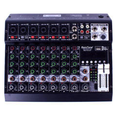 MEZCLADORA BARETONE MAX FORCE 8 DE AUDIO, 8 CANALES