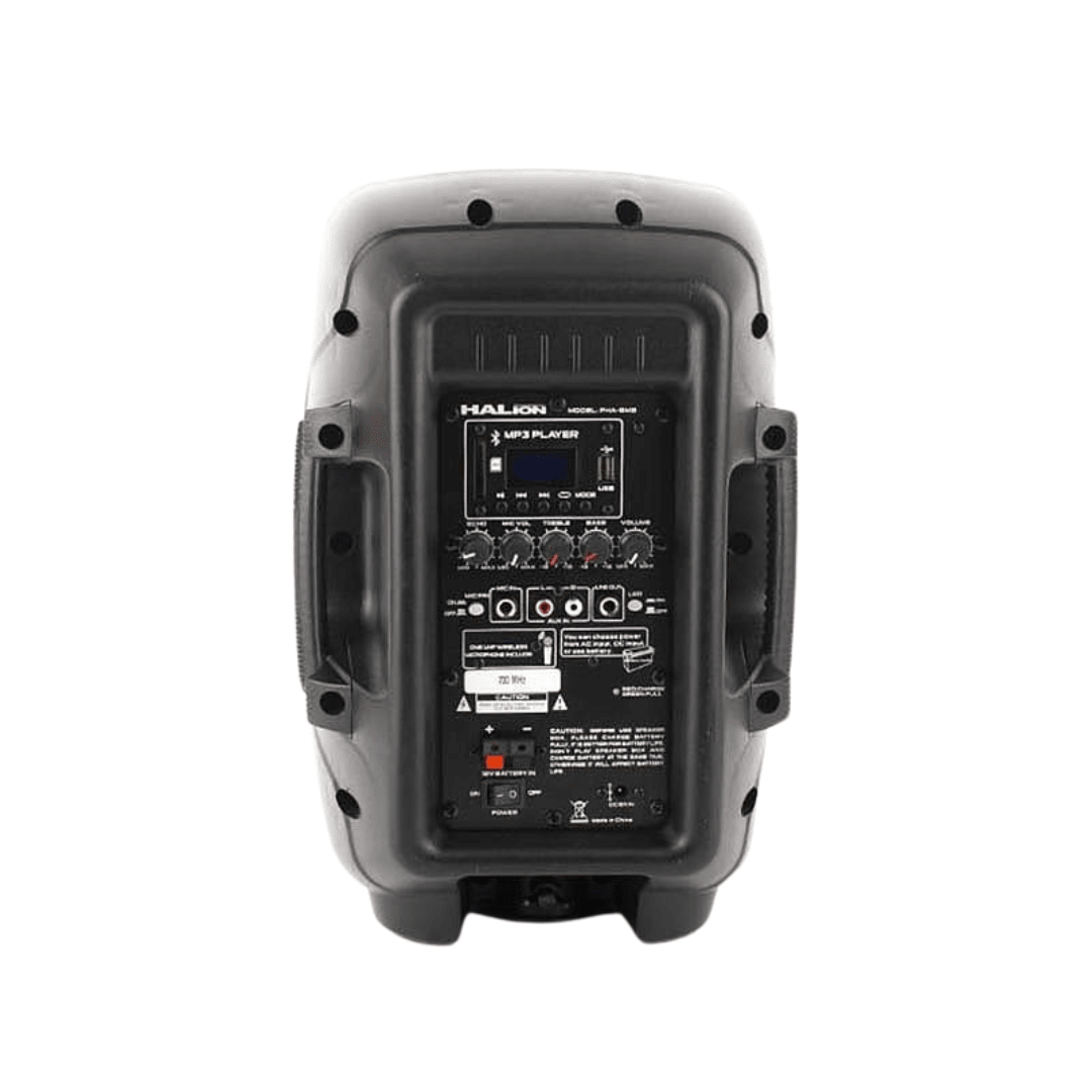PARLANTE AMPLIFICADO HALION PHA-8MB 8
