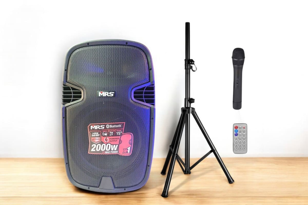 PARLANTE MRS-3215P + PEDESTAL MRS-C1K-01-HD-2 2