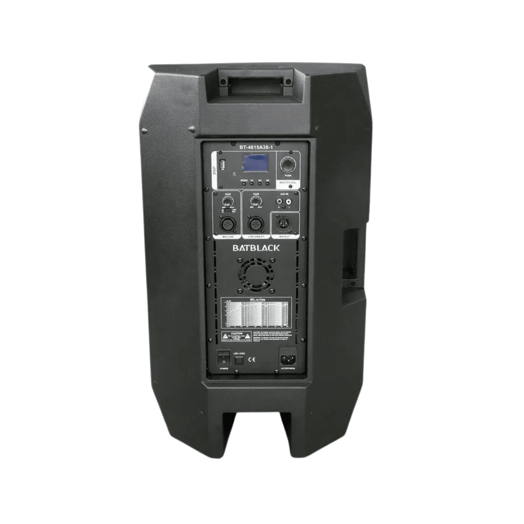 PARLANTE ACTIVO BATBLACK BT-4815A38-1 15