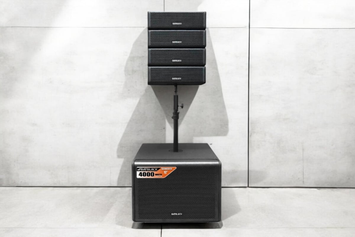 PARLANTE ACTIVO BATBLACK BT-1200SUB1-1 12