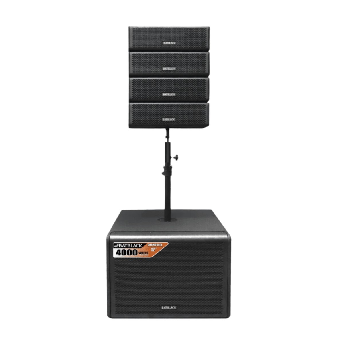 PARLANTE ACTIVO BATBLACK BT-1200SUB1-1 12