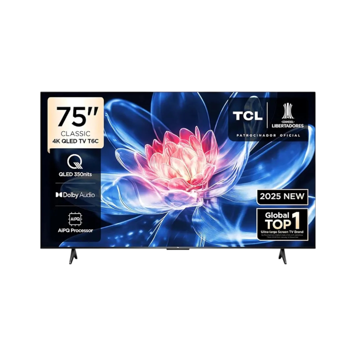 TELEVISOR TCL 75T6C QLED FULL HD SMART 75