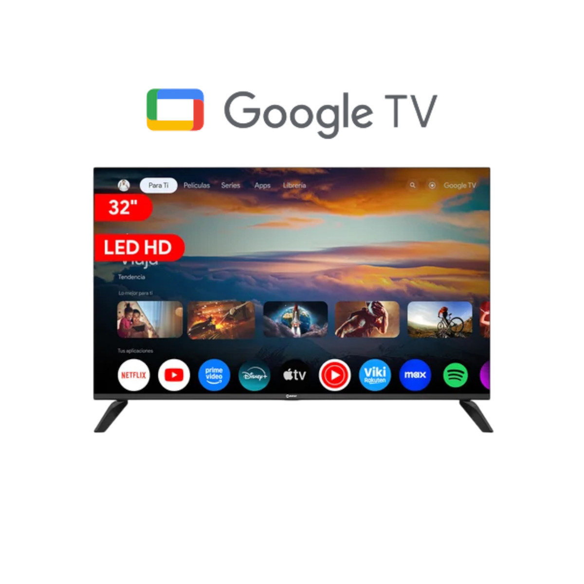 TELEVISOR MIRAY MS32-E2000GBT LED HD SMART 32' 0