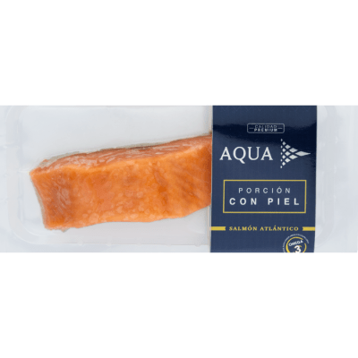 Porción Salmón Atlántico Con Piel