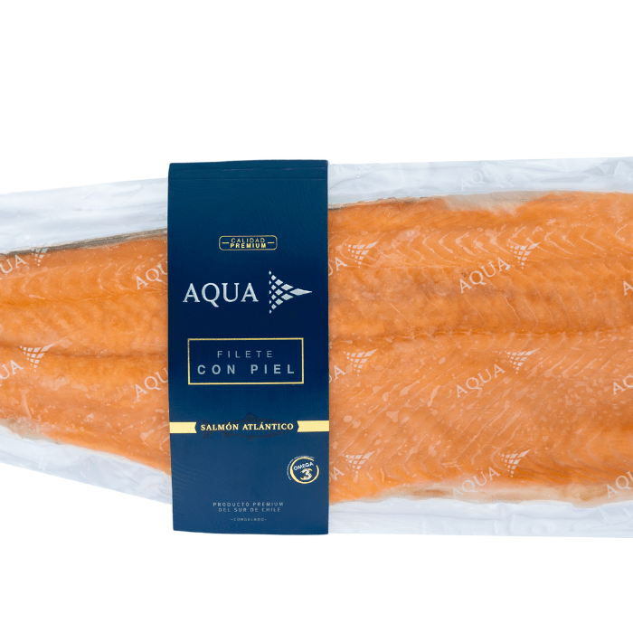 Caja 10Kg Salmón Atlántico Premium Con Piel2