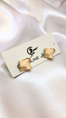 ARETE PAÑUELO NACARADO MELON Y DORADO 28111