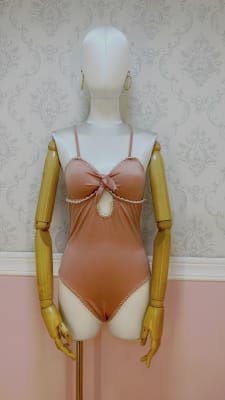 ENTERIZO CROCHE ELISSA CON COPAS  PALO ROSA