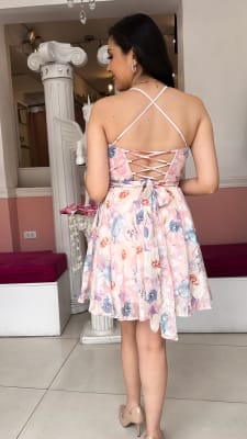 VESTIDO CORTO ISABEL ROSA1