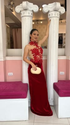 MAXI VESTIDO ELENA ROJO