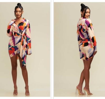 VESTIDO CAMISERO DRAPEADO