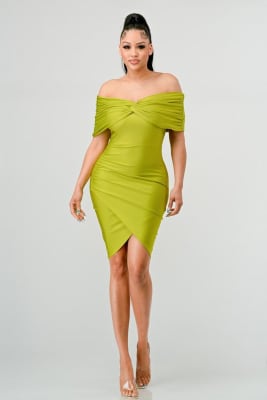 VESTIDO VERDE LIMA BODY