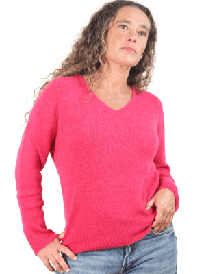 Sweater Pía Fucsia