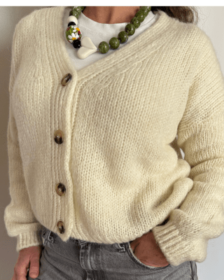 Cardigan GRETA crudo