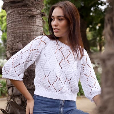 Polera Italia blanco