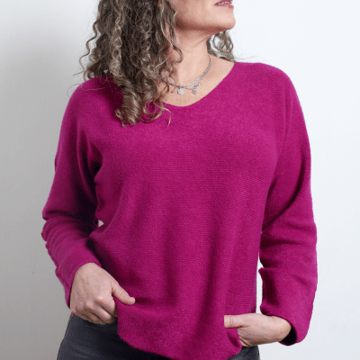 Sweater Italiano Magenta