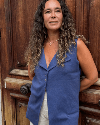 Cardigan V.279 Azul 218