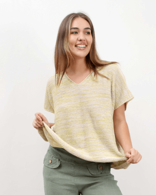 Polera Puglia pistacho