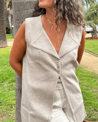 Cardigan V.279 Beige 003