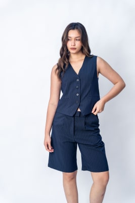 Bermuda Sastre - Azul Rayas