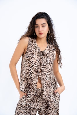 Blusa Lazo - Animal Print1