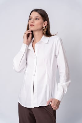 Camisa Paris - Hueso